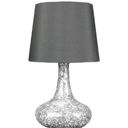 All The Rages LT3039-BLK Mosaic Genie Table Lamp - Black